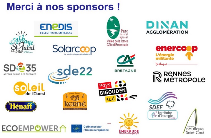 Merci à nos sponsors