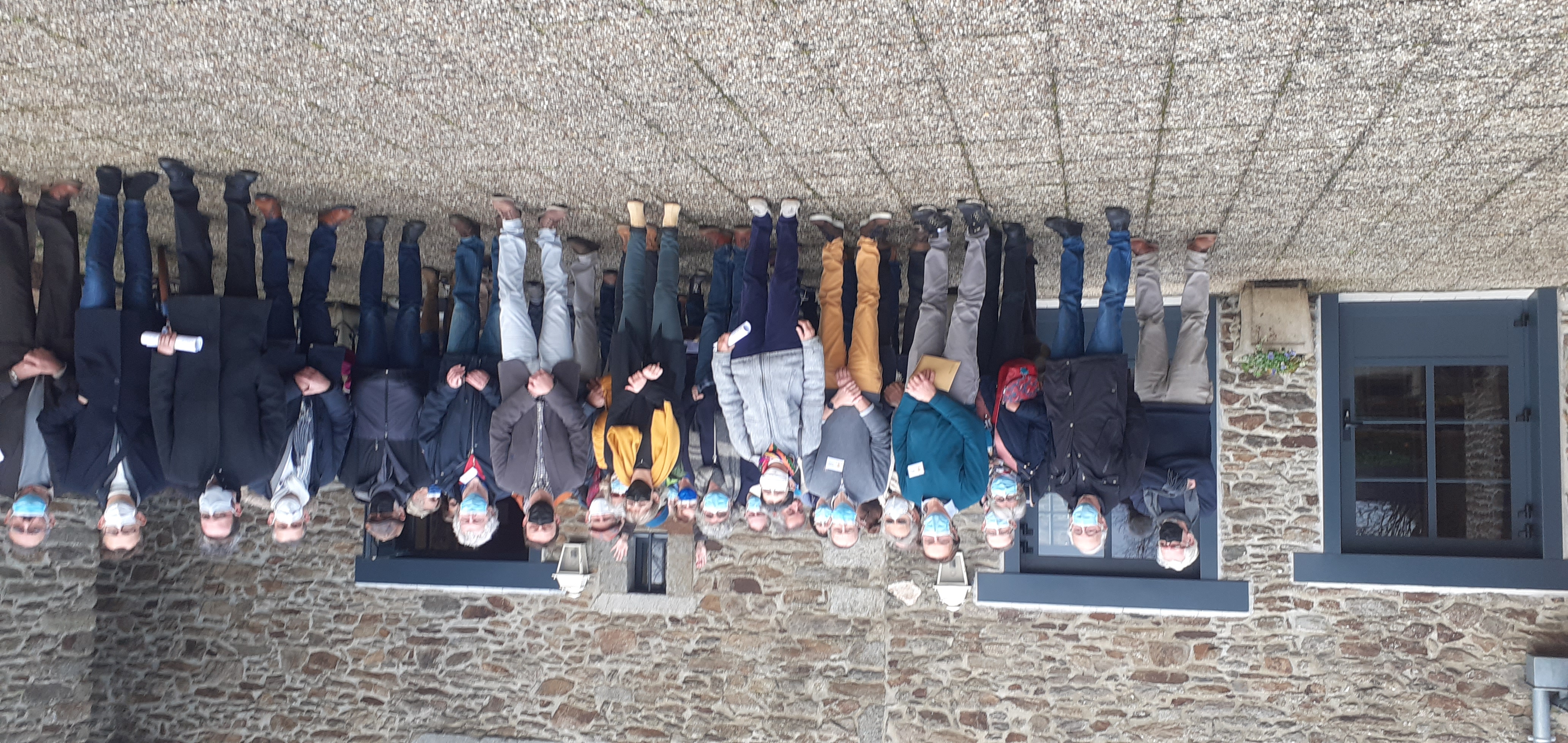 Les participants à l'issue de la conférence